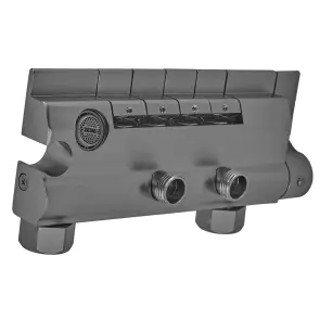 Душова колона Armata BCT-009-J Graphite зі змішувачем з кнопковим перемикачем, 4 режими (CH6511) №3