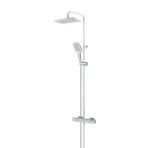 Душевая колонна с термостатическим смесителем Koer KB-53038-01 2 функции (Цвет хром) (KR5959)