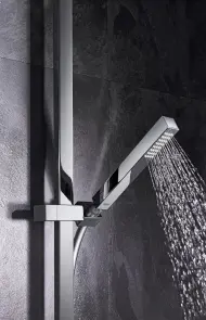Душовий гарнітур зі штангою, 1 режим струменю Grohe Euphoria Cube (27936000) №2
