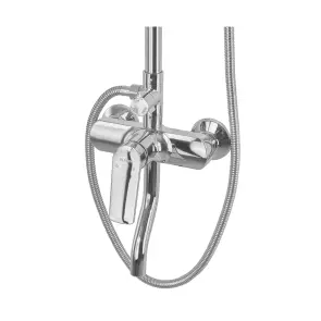 Душевая колонна со смесителем Plamix Lucas-009-J Chrome (PM0713) №5
