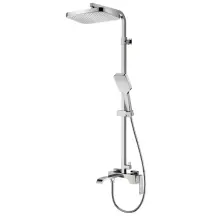 Душевая колонна со смесителем KOER KB-56037-01 3 функции (Цвет хром) (KR6001)