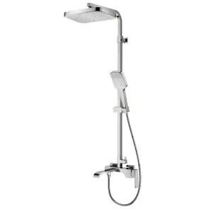 Душевая колонна со смесителем KOER KB-56037-01 3 функции (Цвет хром) (KR6001) №1