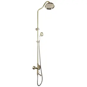 Душова колона зі змішувачем Бронзова Mixxus Premium Vintage 009-J (MI2865) №1
