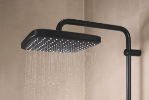 Душова система з термостатом для настінного монтажу Grohe Tempesta System 250 Cube (266892431) №2