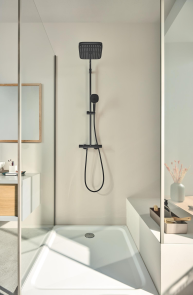 Душова система з термостатом для настінного монтажу Grohe Tempesta System 250 Cube (266892431) №6
