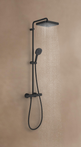 Душова система з термостатом для настінного монтажу Grohe Tempesta System 250 Cube (266892431) №8