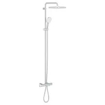 Душова система настінного монтажу з термостатом для ванни Grohe Tempesta System 250 Cube (26691001)