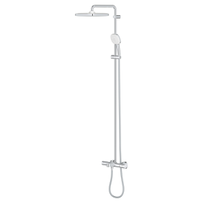 Душова система настінного монтажу з термостатом для ванни Grohe Tempesta System 250 Cube (26691001) №3