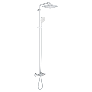 Душова система настінного монтажу з термостатом для ванни Grohe Tempesta System 250 Cube (26691001) №5