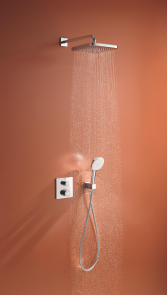 Душевая система скрытого монтажа с термостатом Grohe Grohtherm (34871000) №3