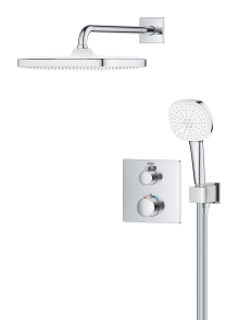 Душевая система скрытого монтажа с термостатом Grohe Grohtherm (34871000) №6