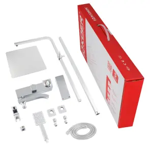 Душова колона із змішувачем KOER KB-56007-01 (Колір хром) (KR3460) №2