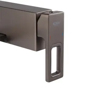 Душова колона зі змішувачем KOER KB-56009-07 3 функціі (Колір графіт) (KR5988) №11