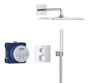 Душова система прихованого монтажу Grohe Grohtherm Cube (34868000) №5
