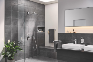 Душова система прихованого монтажу Grohe Grohtherm Cube (34868000) №6