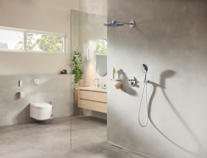 Душова система прихованого монтажу з термостатом Grohe Grohtherm SmartControl (34863000) №2