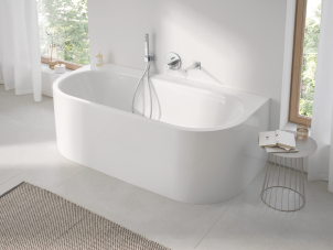 Душевой набор с держателем для скрытого монтажа Grohe Euphoria Cube (26405000) №3