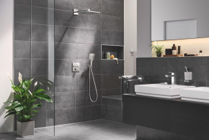 Душевая система скрытого монтажа на 3 выхода с термостатом Grohe Grohtherm SmartControl (34864000) №2