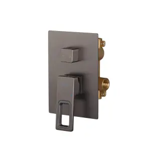 Душевая система встроенная KOER KB-66009-07 3 функции (Цвет графит) (KR5991) №5