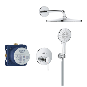 Скрытая душевая система Grohe Essence из Rainshower Mono 310 (25287000) №4