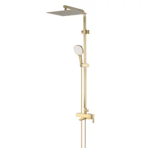 Душова колона зі змішувачем KOER KB-56009-12 3 функціі (Колір матове золото) (KR5989) №1