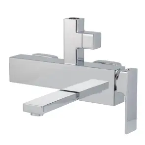 Душевая колонна со смесителем KOER KB-56039-01 3 функции (Цвет хром) (KR5995) №10