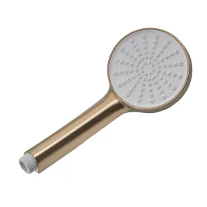Душова колона зі змішувачем Zerix Rex-009-J Brushed Gold з нерж. сталі (Колір мат. золото) (ZX6125) №4