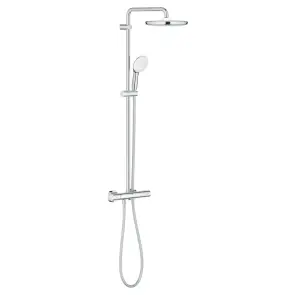 Душова система з термостатом для настінного монтажу Grohe Tempesta System 250 (26670001) №1