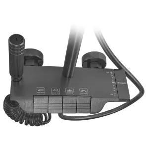 Душова колона Champion PBM-009-J Graphite зі змішувачем з кнопковим перемикачем, 4 режими (CH6501) №7