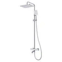 Душевая колонна с термостатическим смесителем Koer KB-57038-01 3 функции (Цвет хром) (KR5960)