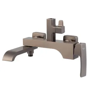 Душевая колонна со смесителем KOER KB-56037-07 3 функции (Цвет графит) (KR6002) №5