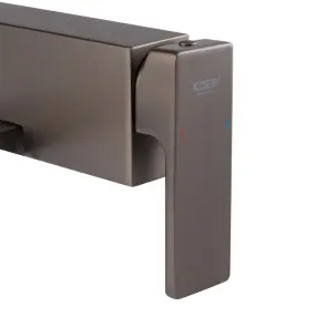 Душевая колонна со смесителем KOER KB-56037-07 3 функции (Цвет графит) (KR6002) №11
