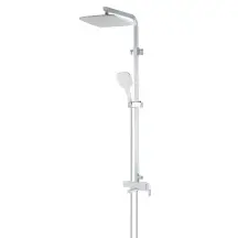 Душова колона зі змішувачем KOER KB-56009-04 3 функціі (Колір хром+білий) (KR5987)