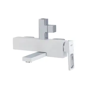 Душова колона зі змішувачем KOER KB-56009-04 3 функціі (Колір хром+білий) (KR5987) №8