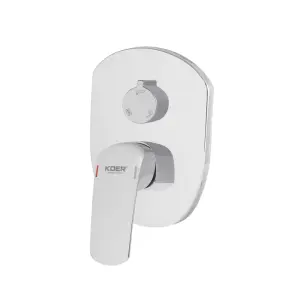 Вбудована душова система із змішувачем Koer KB-64008-01 (Колір хром) (KR3476) №12