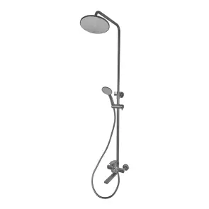 Душова колона зі змішувачем Mixxus Premium MONE 009-J Graphite (MI6783) №1