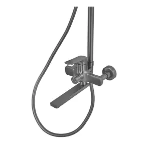 Душова колона зі змішувачем Mixxus Premium MONE 009-J Graphite (MI6783) №2