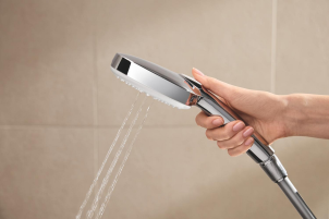 Душевая система с термостатом для настенного монтажа Grohe Tempesta System 250 Cube (26689001) №2