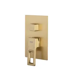 Душевая система встроенная KOER KB-66009-12 3 функции (Цвет матовое золото) (KR5992) №11