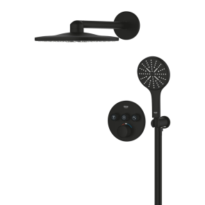 Душова система прихованого монтажу Grohe Cubeo з Tempesta 250 (1053362430) №2
