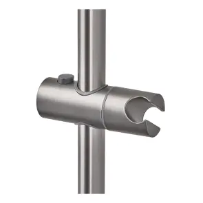 Душова колона із змішувачем Champion SAP-009-J Graphite (нерж. сталь) (CH6165) №4