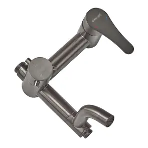Душова колона із змішувачем Champion SAP-009-J Graphite (нерж. сталь) (CH6165) №6