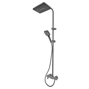 Душова колона зі змішувачем Mixxus Premium Ronda 009-J Graphite (колір графіт) (MI8387) №1