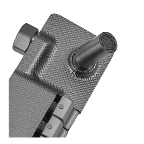 Душова колона зі змішувачем Mixxus Premium Ronda 009-J Graphite (колір графіт) (MI8387) №7