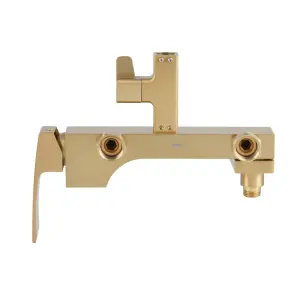 Душова колона зі змішувачем KOER KB-56037-12 3 функції (Колір матове золото) (KR6003) №11