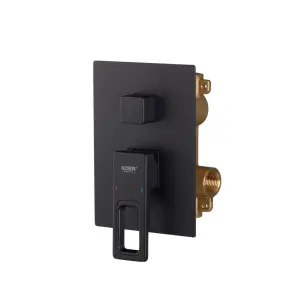 Душевая система встроенная KOER KB-66009-05 3 функции (Цвет черный) (KR6020) №10