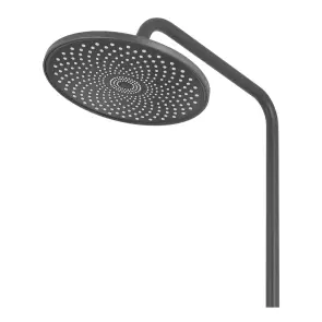 Душевая колонна со смесителем Plamix Lucas-008-J Graphite (Цвет графит) (PM6103) №3
