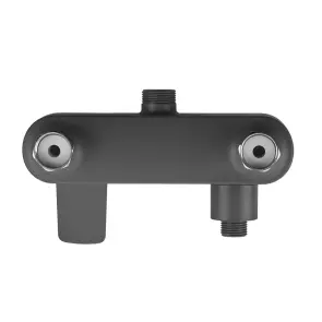 Душевая колонна со смесителем Plamix Lucas-008-J Graphite (Цвет графит) (PM6103) №5