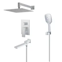 Душова система вбудована KOER KB-66039-01 3 функції (Колір хром) (KR5997)