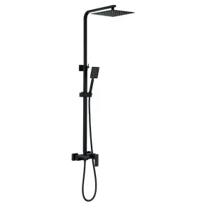 Душевая колонна со смесителем Zerix KUB-008-J Black из нерж. стали SUS304 (ZX4853) №1
